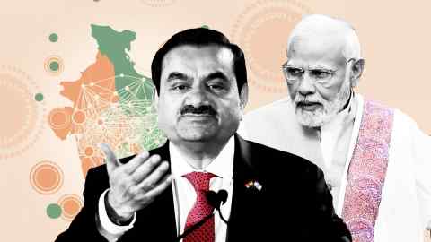 1677117520 746 Legaturile lui Gautam Adani cu Modi stimuleaza examinarea afacerilor din