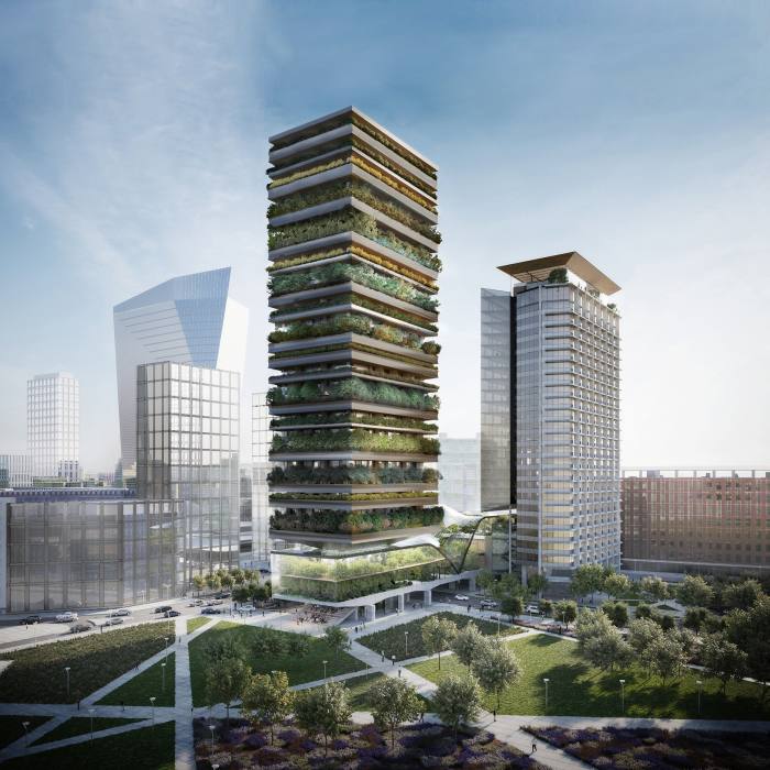 Rendering al Pirelli 39, în Milano