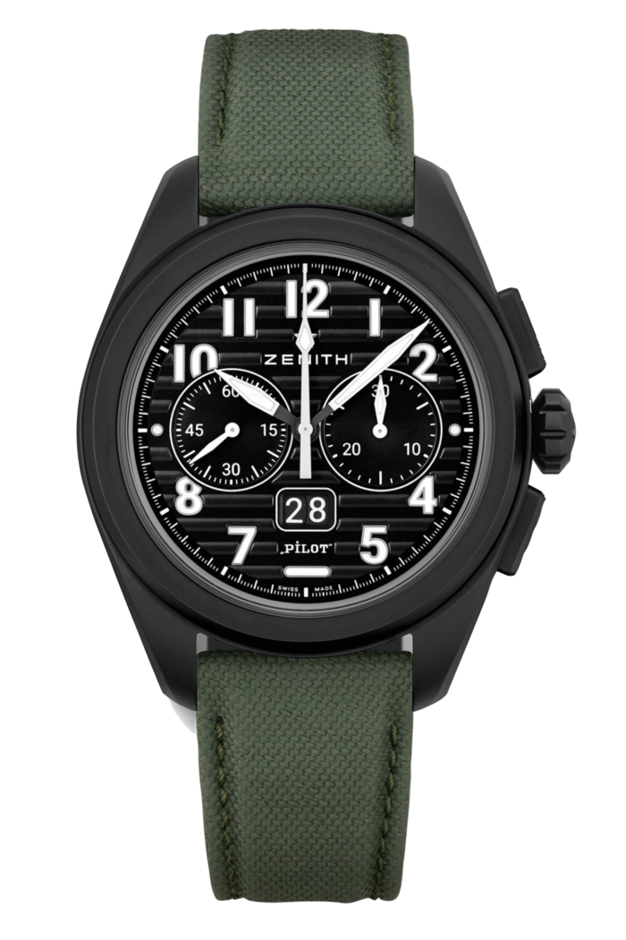 Zenith Pilot Big Date Flyback