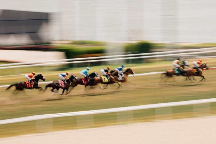 Cursă de cai la Gulfstream Park