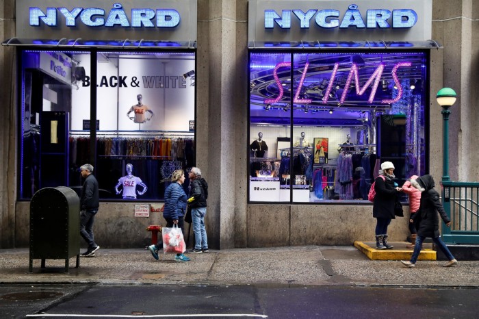 Magazinul emblematic al lui Nygard de lângă Times Square din New York