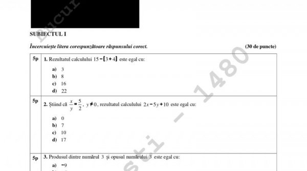 1687332526 29 Subiectele la Matematica pentru Evaluare Nationala 2023 clasa a VIII a