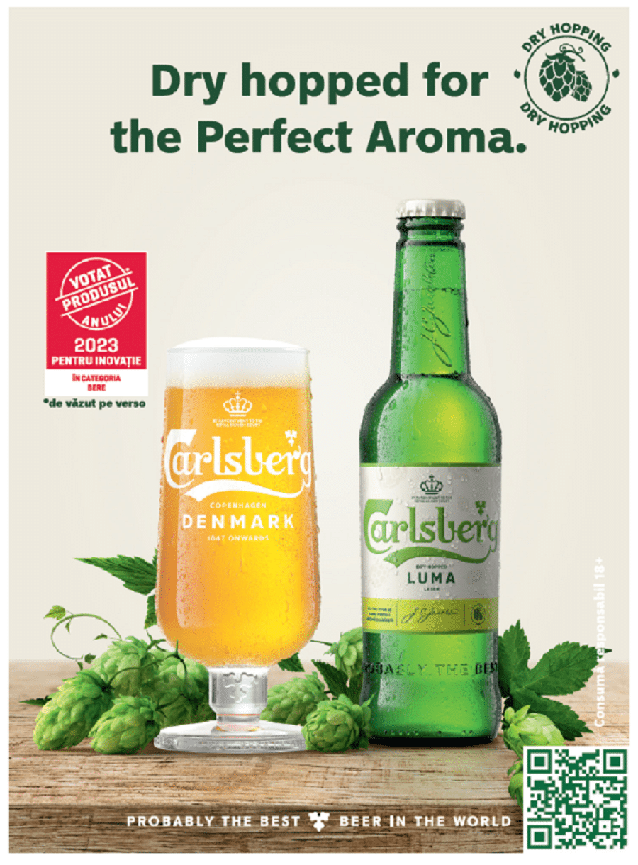 Carlsberg LUMA produsul anului