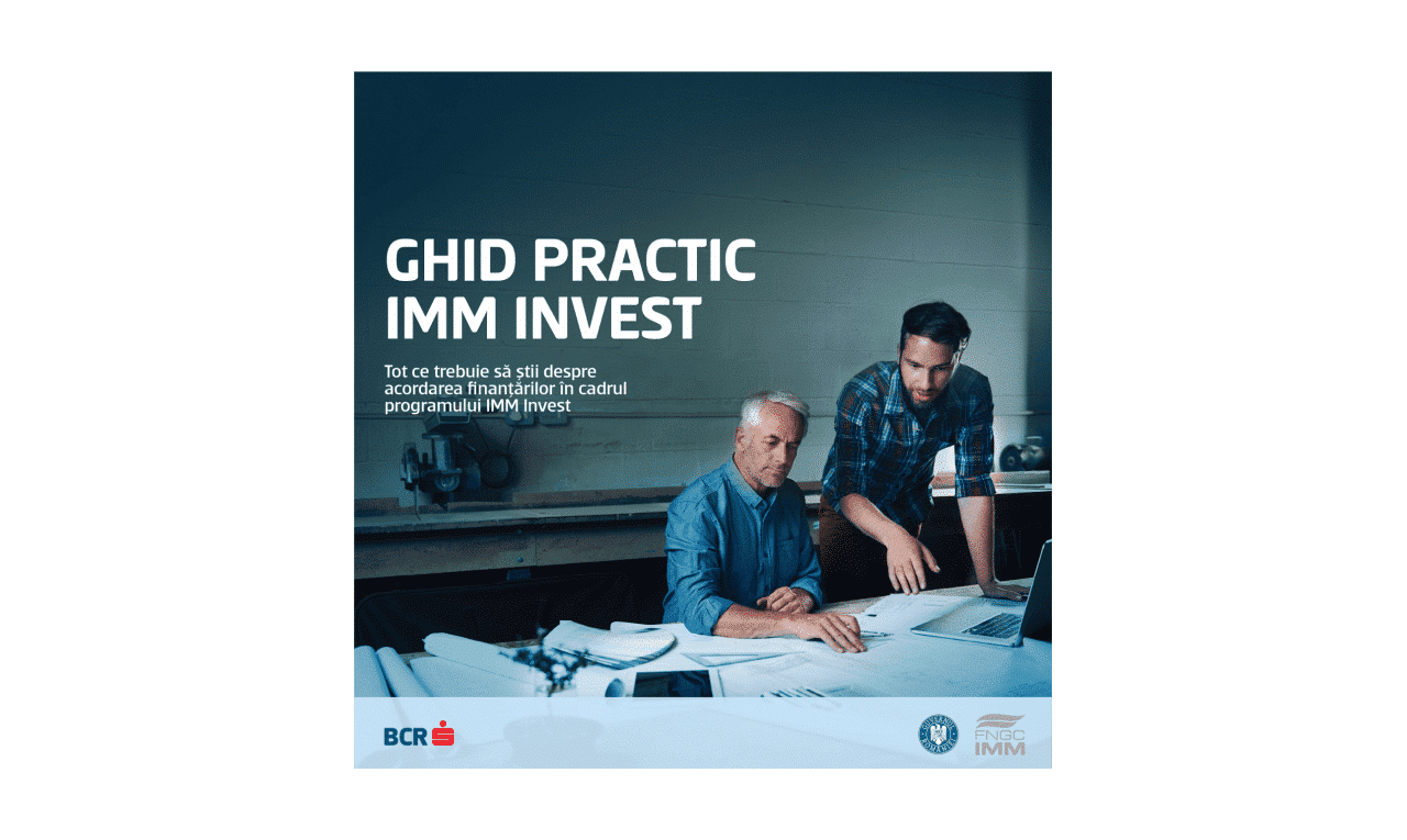 BCR lansează Ghidul Practic IMM Invest