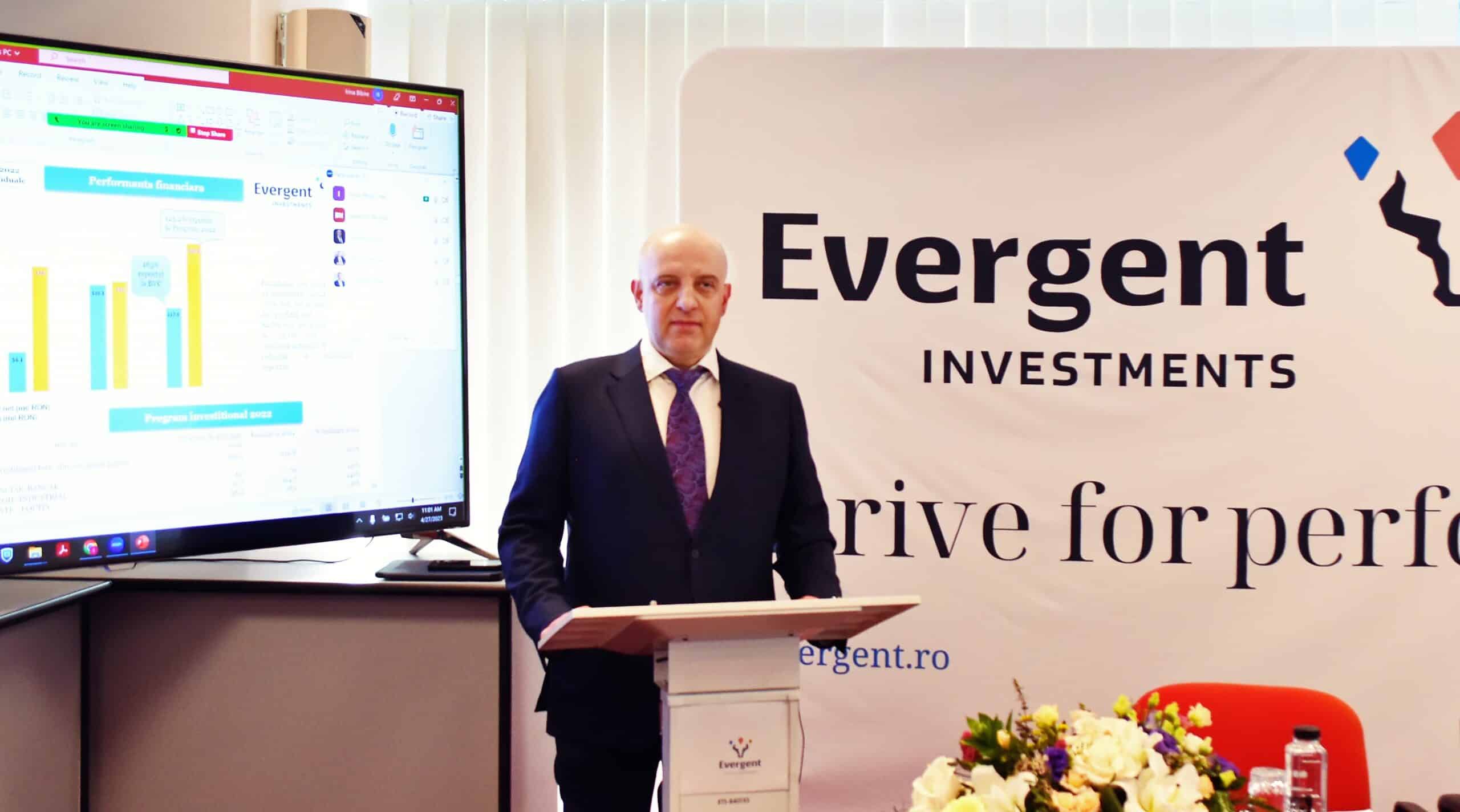 Acționarii EVERGENT Investments aprobă dividende de 82,7 milioane de lei
