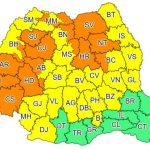 Avertizare meteo ANM de ploi torentiale cu 40 50 lmp in