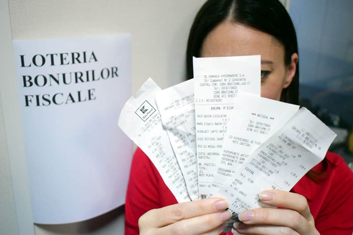 În România s-a desfiinţat loteria bonurilor fiscale