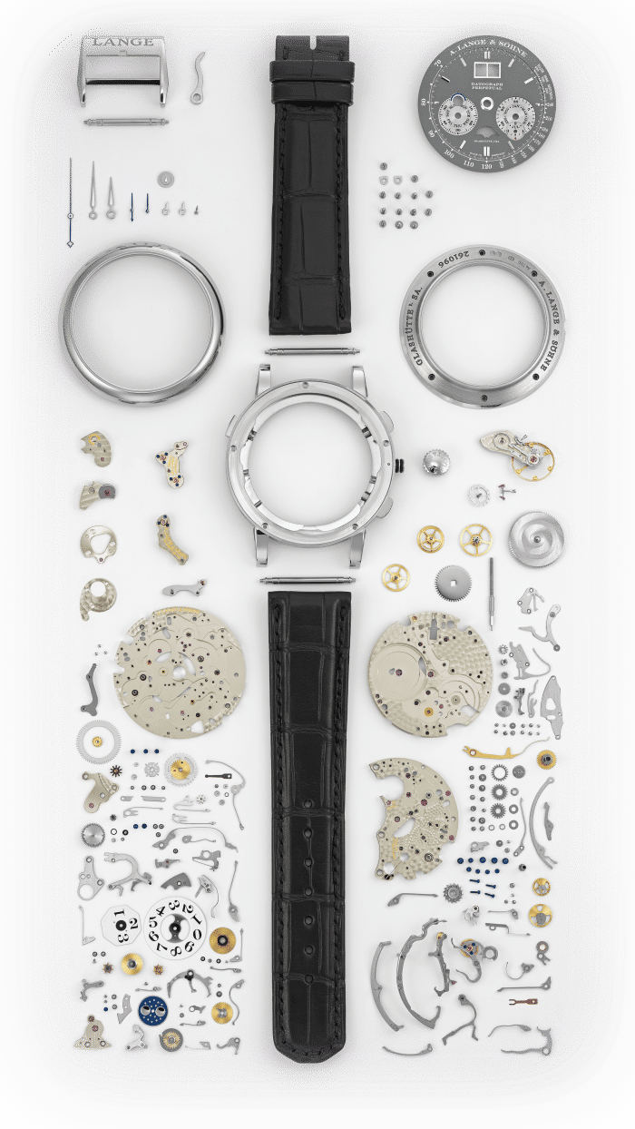 Ceas deconstruit Un Lange Sohne Datograph Perpetual