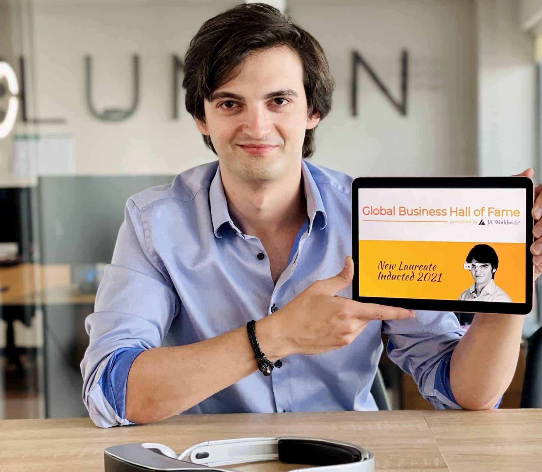 Cornel Amariei, fondatorul startup-ului .lumen, laureat al ”Global Business Hall of Fame”