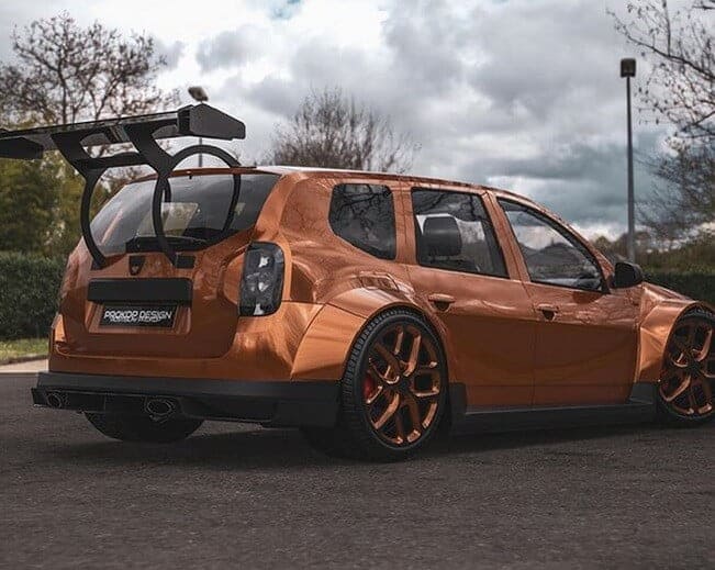 Cum se transformă Dacia Duster?