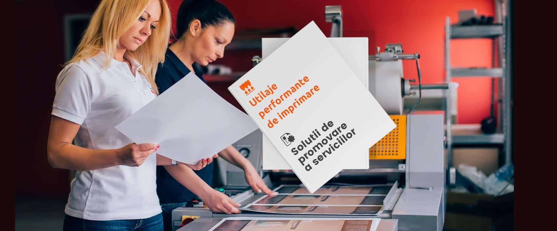 Utilizând un tipar digital informația se transpune pe hârtie într-un mod profesionist