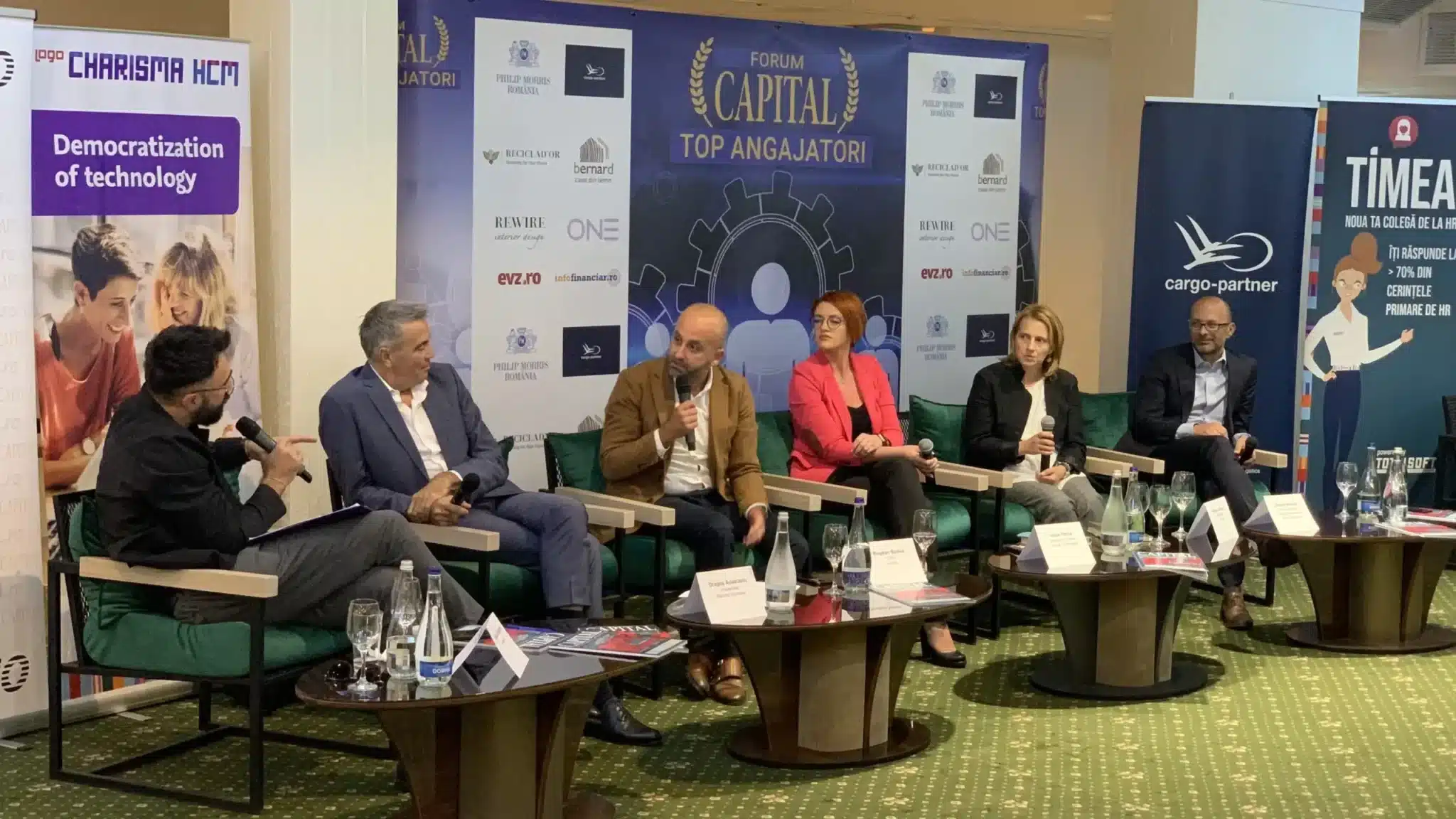 Despre ce au vorbit reprezentanţii unor companii la Forumulul Top Angajatori, organizat de Revista Capital