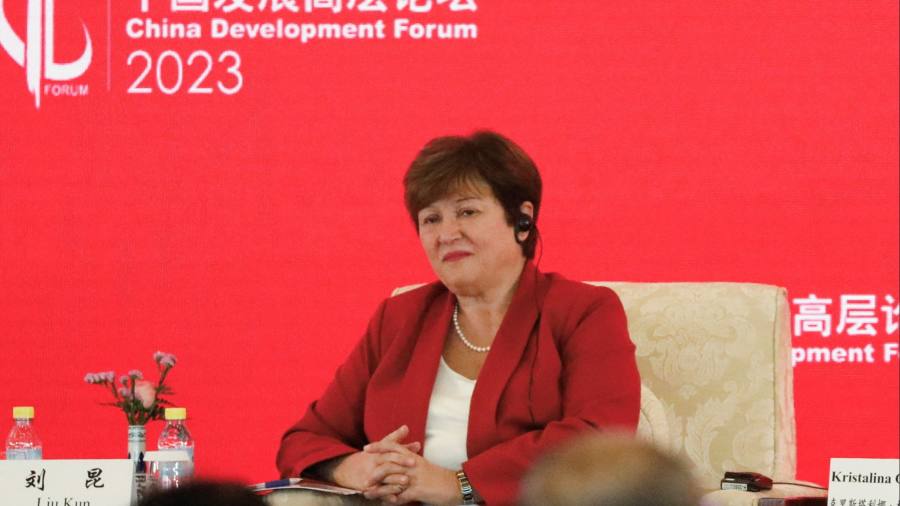 Georgieva, de la FMI, avertizează asupra riscurilor sporite la adresa stabilității financiare