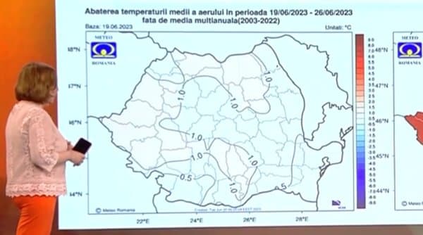 Hartile meteo pentru Romania ANM anunta un val de aer