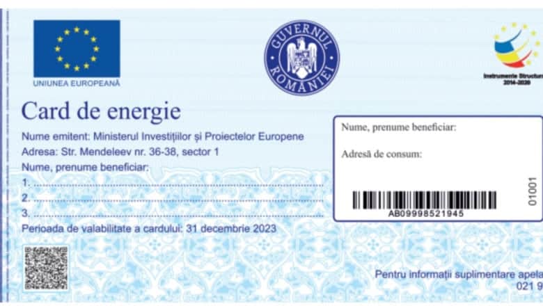 Cum beneficiază românii care stau la o altă adresă față de cea trecută în cartea de identitate, de cardul de energie?