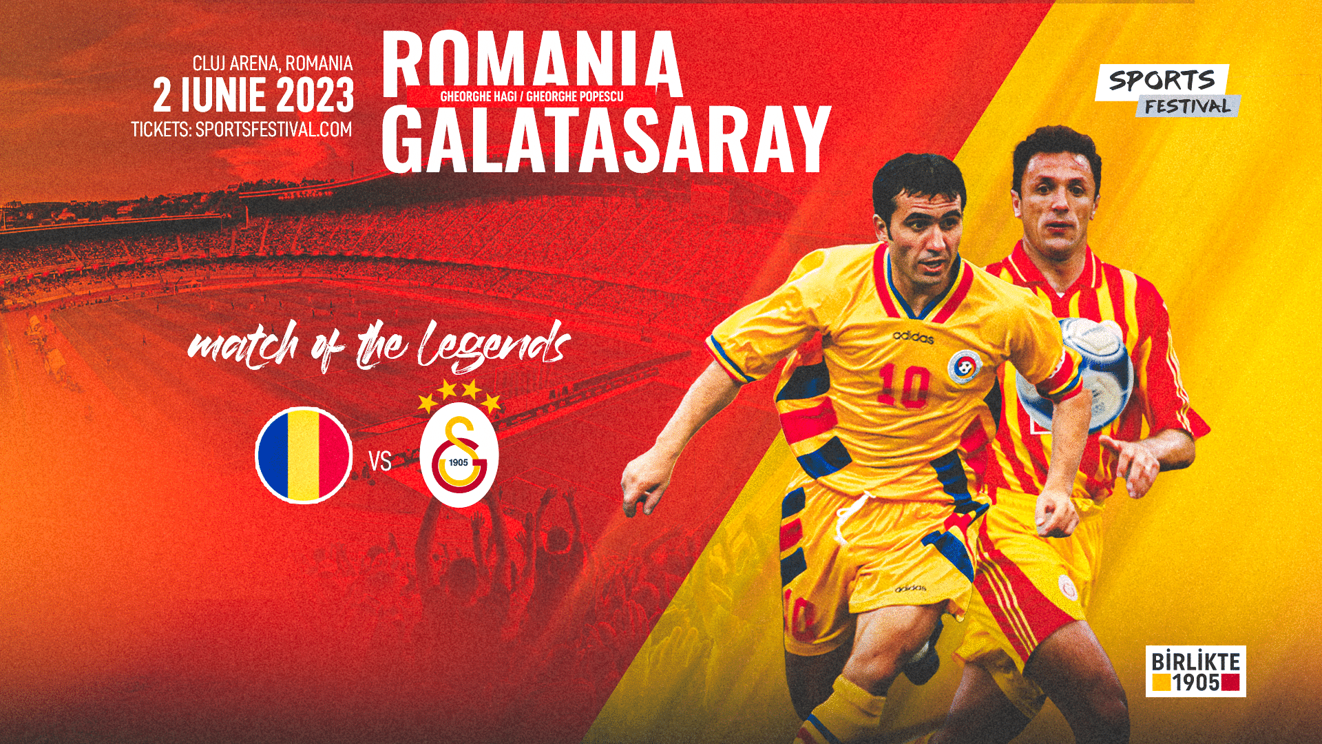 Legendele fotbalului românesc vor participa la un meci demonstrativ împotriva celor mai buni de la Galatasaray