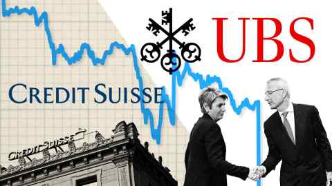 Majoritatea elvetienilor doresc divizarea noii mega banci UBS Credit Suisse