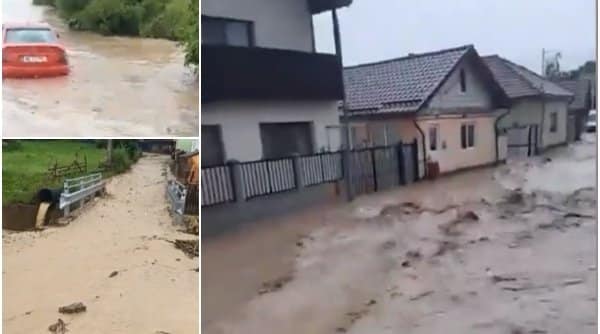 În România sunt imagini apocaliptice cu prăpădul lăsat în urma inundaţiilor