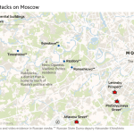 Moscova atacata de drone in timp ce Kievul este bombardat