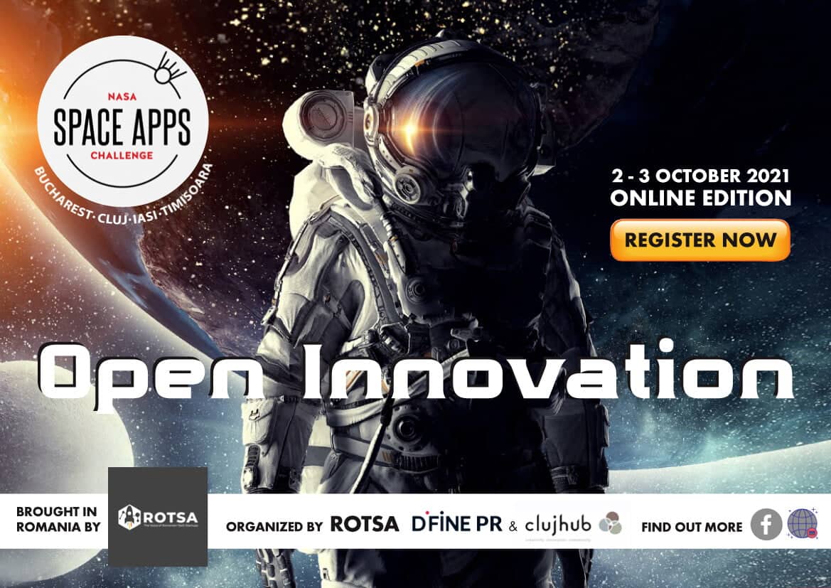 NASA Space Apps Challenge, cel mai mare hackathon internațional din lume, aflat la zecea ediție la nivel global și la a șasea în România,  dă startul înscrierilor