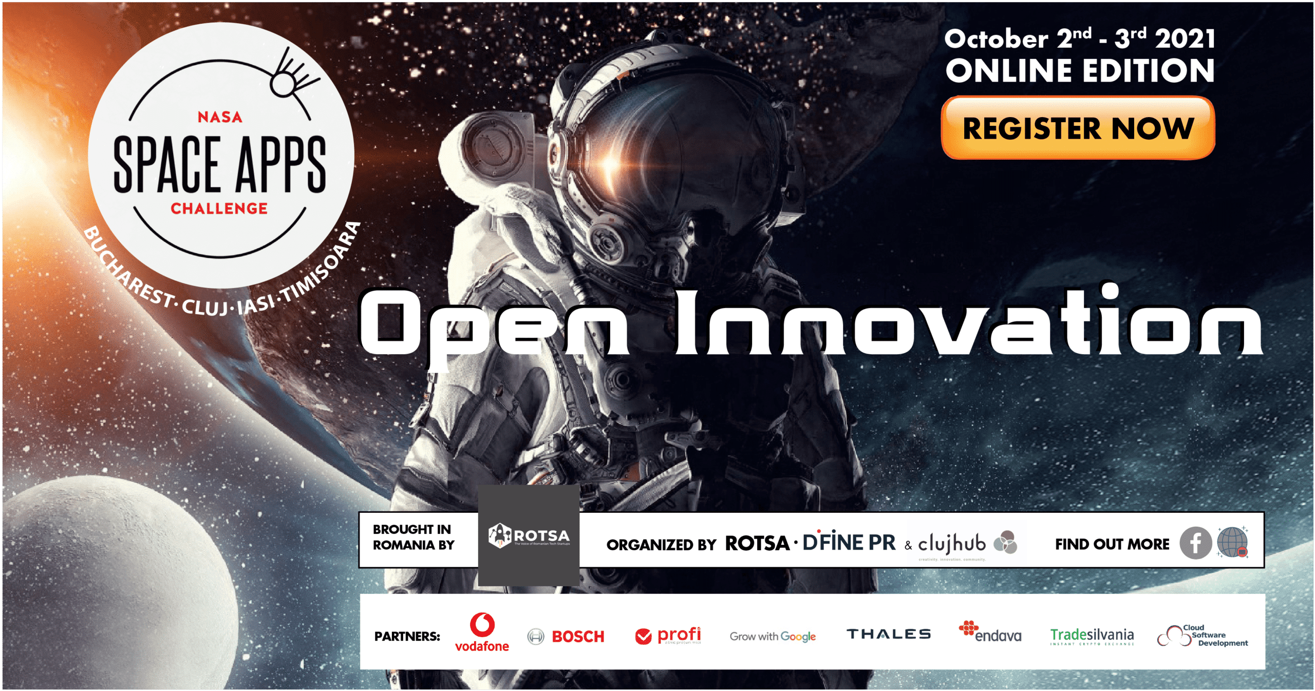 Peste 150 de participanți din România intră în competiția NASA Space Apps Challenge, cel mai mare hackathon din lume dedicat științei