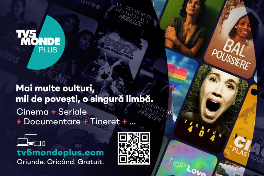 Platforma de streaming TV5MONDEplus disponibilă în limba română