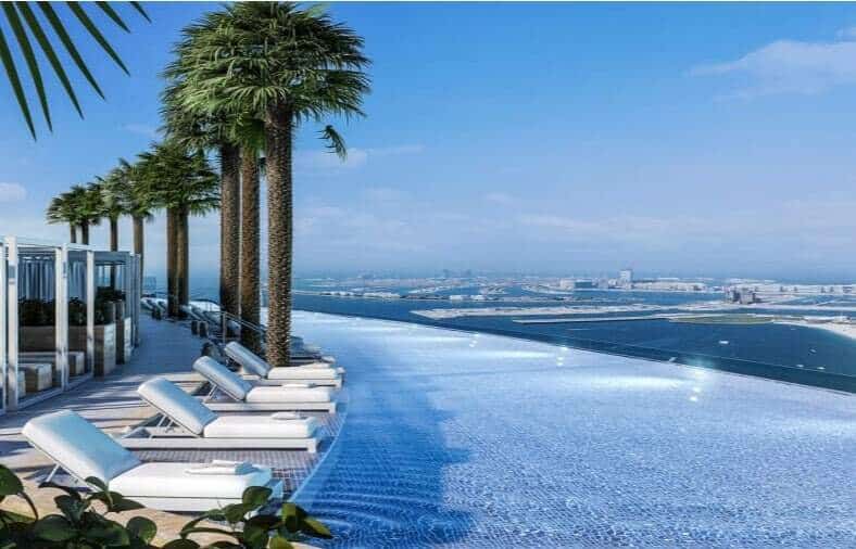 Cea mai mare piscină infinită din lume s-a deschis în Dubai