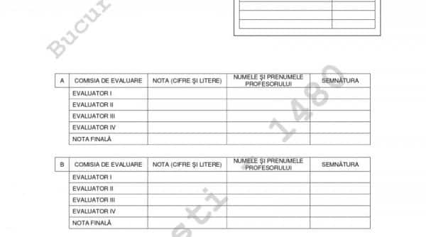 Subiectele la Matematica pentru Evaluare Nationala 2023 clasa a VIII a