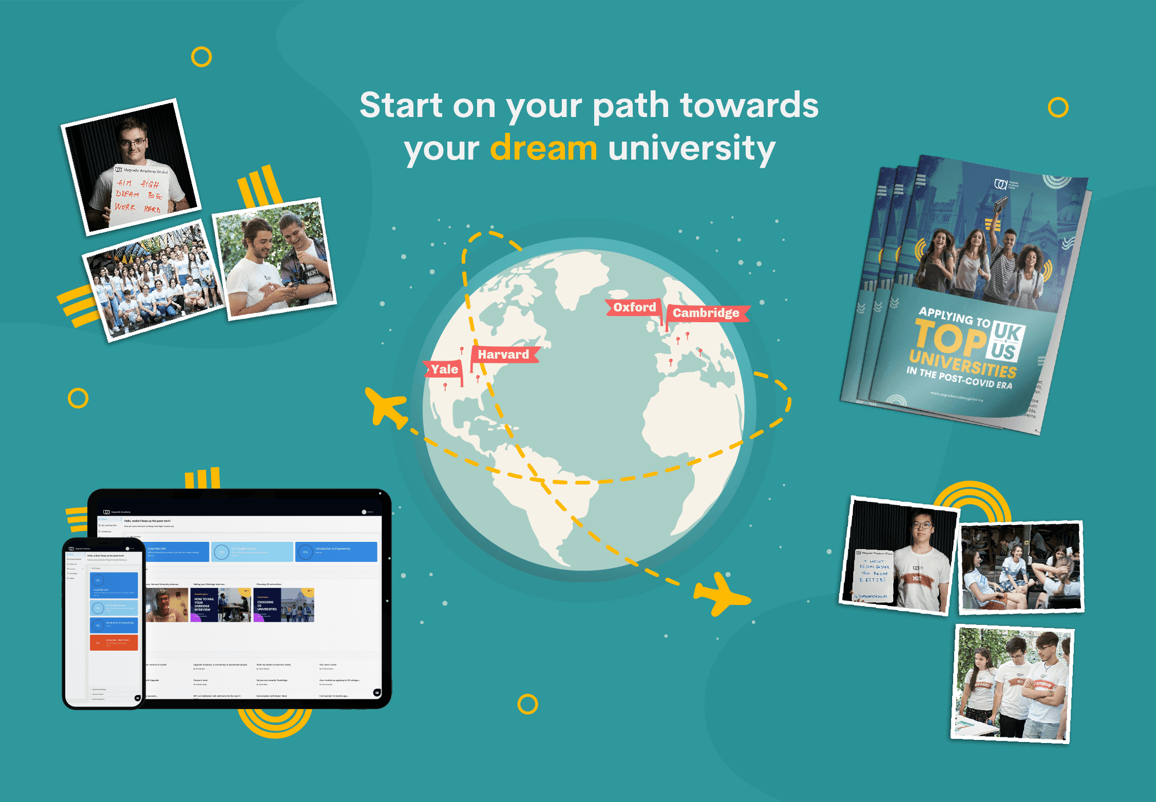 Upgrade Academy, platformă online de pregătire pentru admiterea la universități de top, își propune să atragă 350.000 de euro printr-o primă rundă de investiții