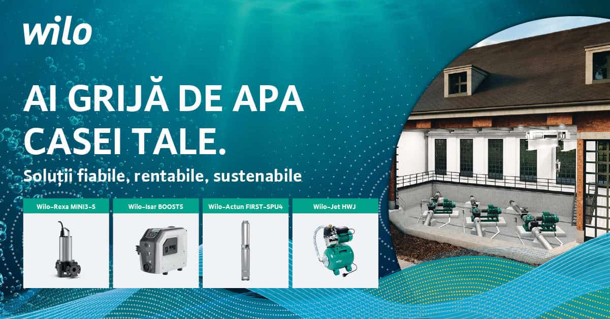Pompe economice și fiabile pentru apa casei tale – recomandările experților