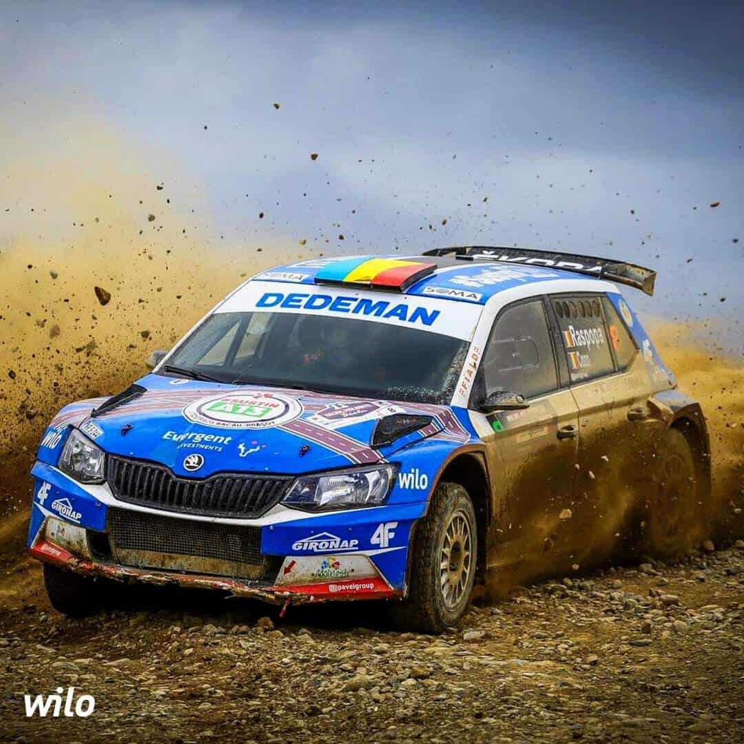Wilo susține excelența: Echipajul Răspopa-Diacu a câștigat trofeul celei de-a XI-a ediții a Raliului Moldovei Bacău
