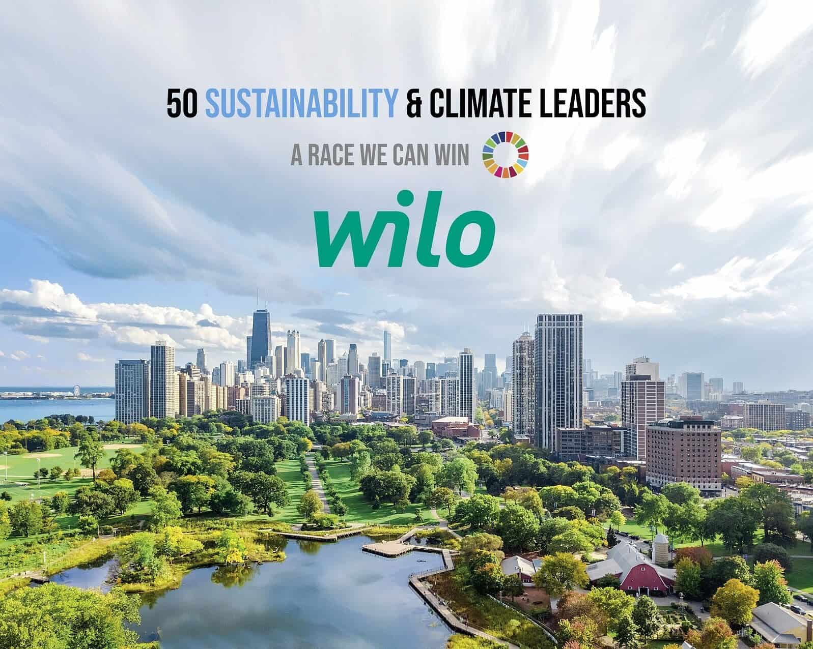 Wilo se numără printre cei #50ClimateLeaders din lume selectați de Națiunile Unite și de Bloomberg