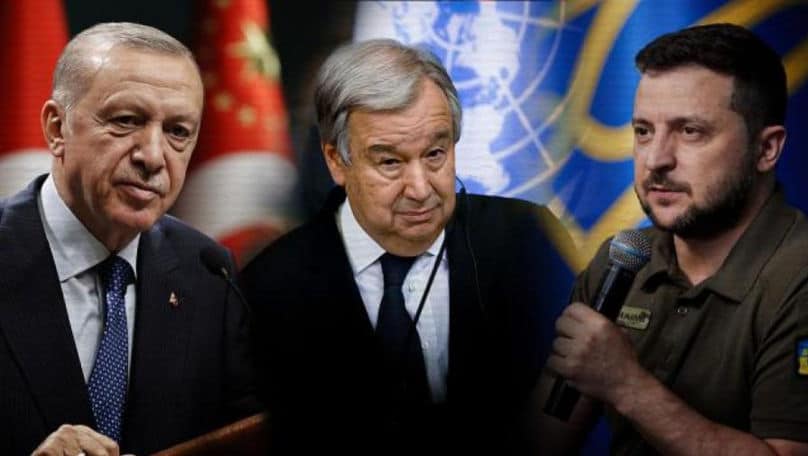 Zelenski Erdogan Guterres
