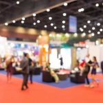 abstract blurred event exhibition with people background business convention show concept 34168 452