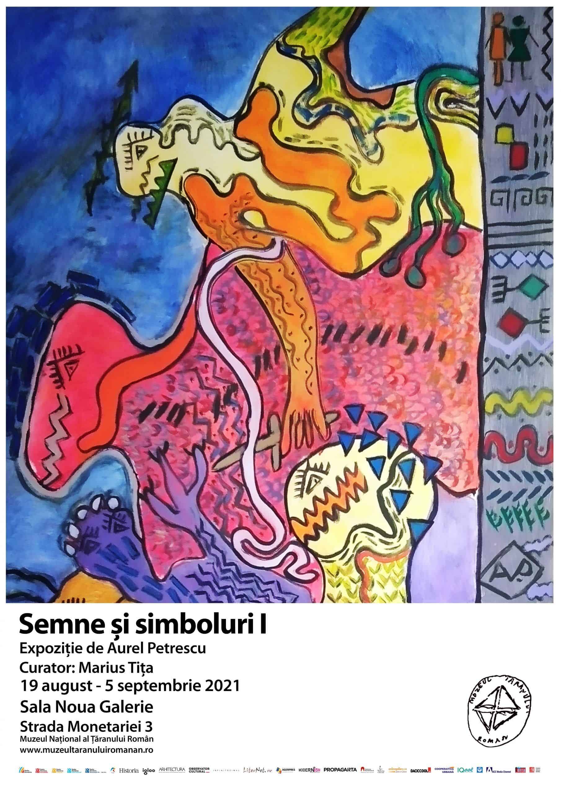 Semne și simboluri I Expoziţie de pictură de Aurel Petrescu