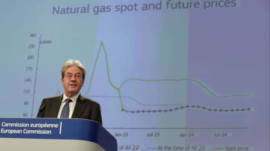 Scăderea prețurilor la gaze naturale alimentează optimismul economic al UE