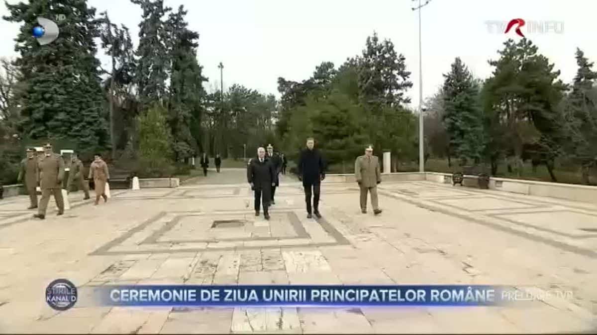 Mesajul preşedintelui Klaus Iohannis în cadrul ceremoniei organizate cu prilejul Zilei Unirii Principatelor Române