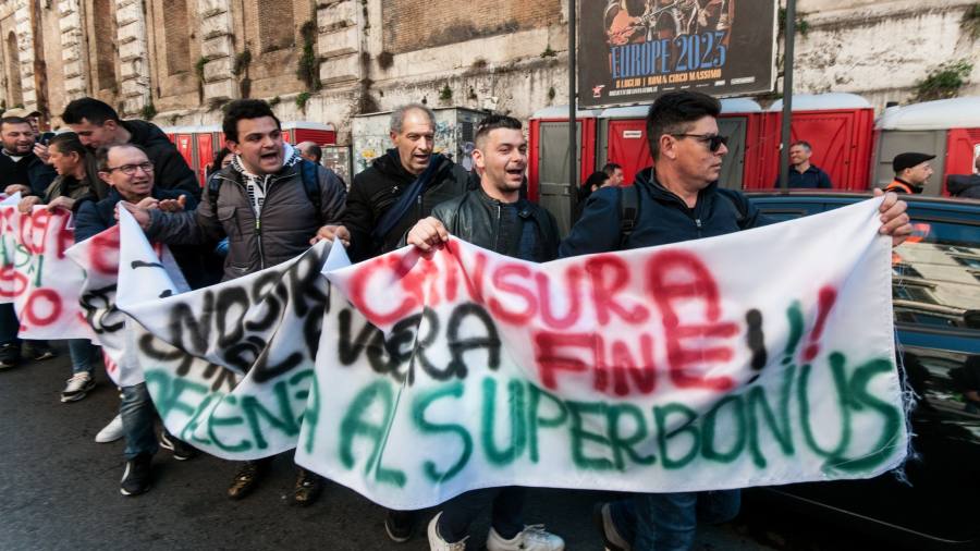 Experimentul creditului fiscal al Italiei pune guvernul Meloni în criză