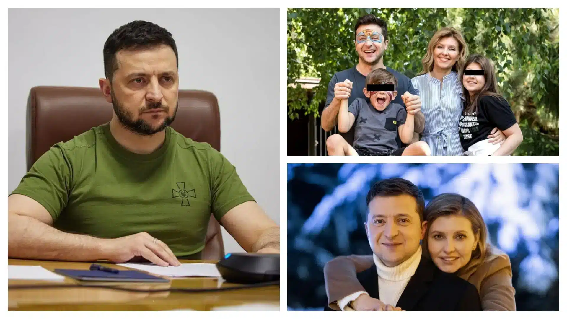 Cum a schimbat războiul, viaţa de familie a preşedintelui Volodimir Zelenski