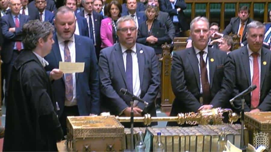 Rishi Sunak a câștigat votul comunității pentru noul acord post-Brexit pentru Irlanda de Nord