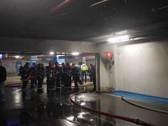 Persoanele duse la spital după incendiul din Mall-ul din București, externate