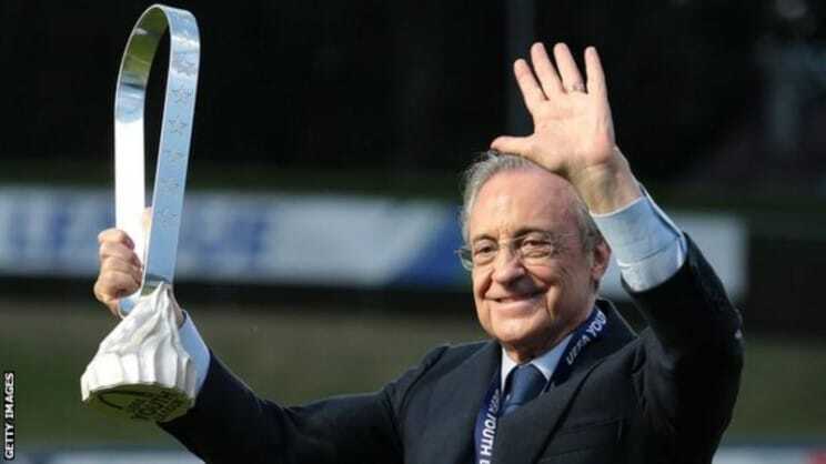 Superliga europeană creată pentru a „salva fotbalul”, spune președintele Real Madrid, Florentino Perez