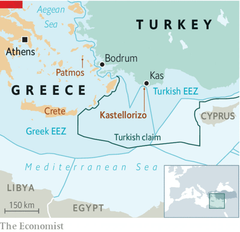 Αυξάνονται οι εντάσεις μεταξύ Τουρκίας και Ελλάδας