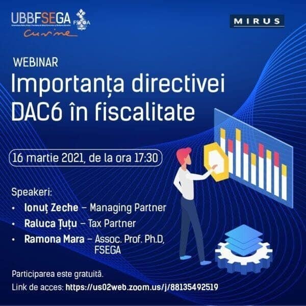 Mirus Group webinar – importanța Directivei DAC 6