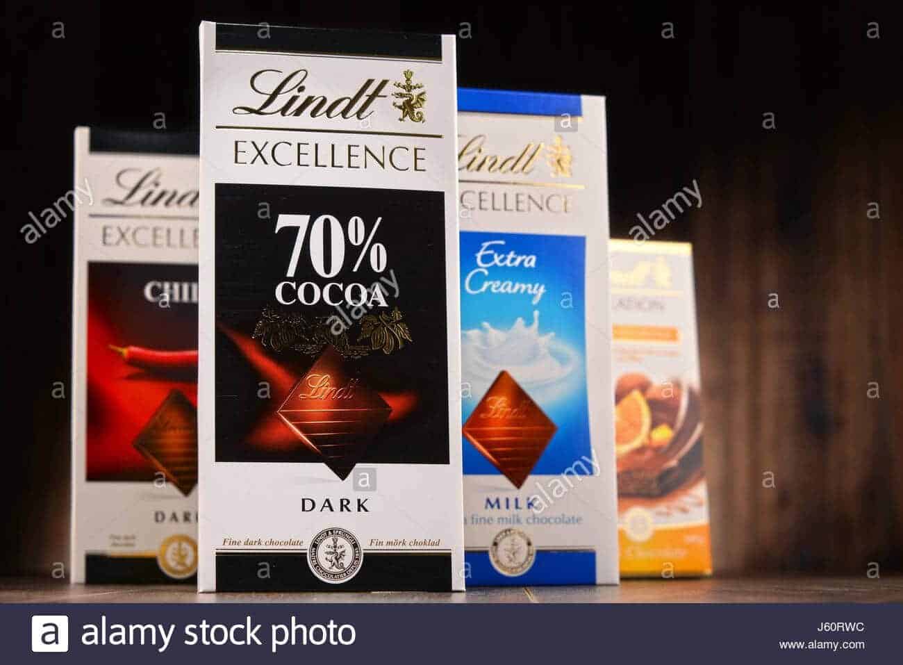 Scăderea apetitului pentru ciocolată scad vânzările  Lindt & Spruengli