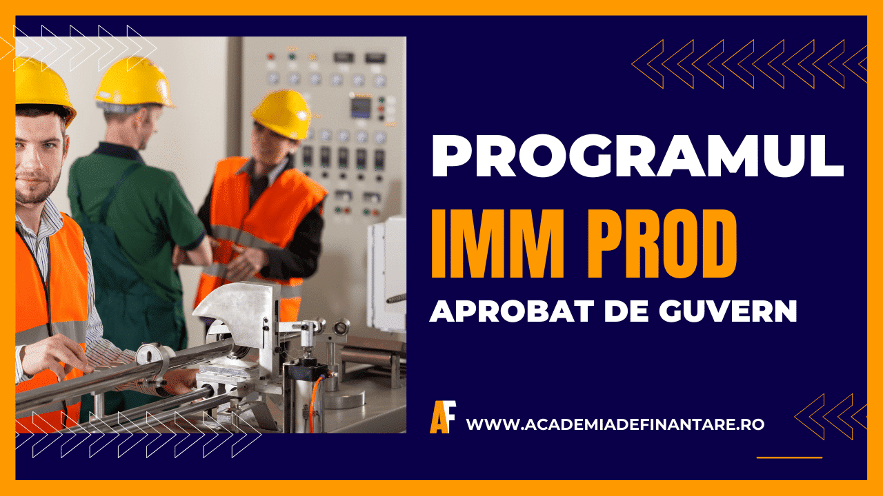 programul IMM Prod 2022