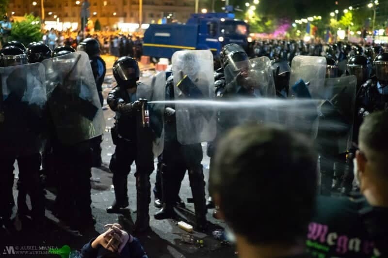 ONU anchetează violențele jandarmeriei de la protestul diasporei