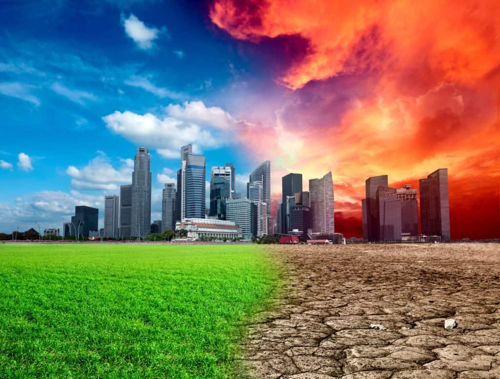 Rezultatele catastrofale ale schimbărilor climatice includ dispariția speciei umane