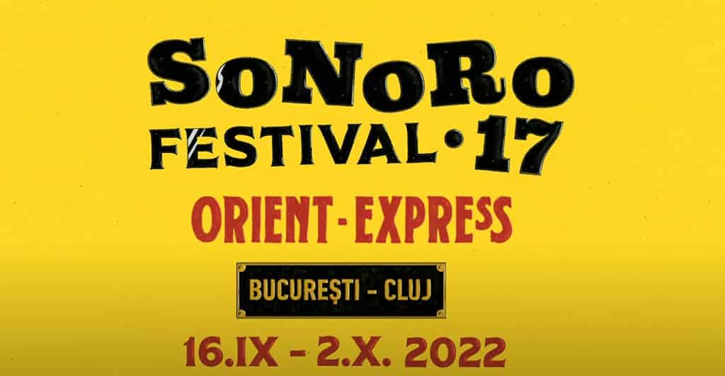 Trenul Festivalului SoNoRo Orient Express ajunge în Cluj, în perioada 26 septembrie – 2 octombrie 2022