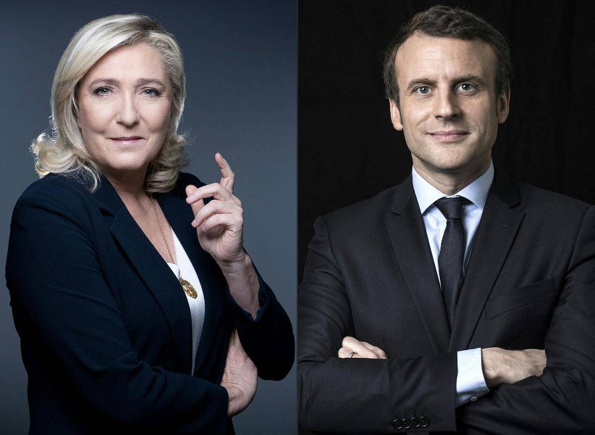 Marine Le Pen, contracandidata sa de extremă-dreapta, intenționează să scoată Franța din UE